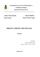 Dreptul protecției sociale: Manual